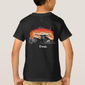 Rode krab t-shirt (Achterkant)