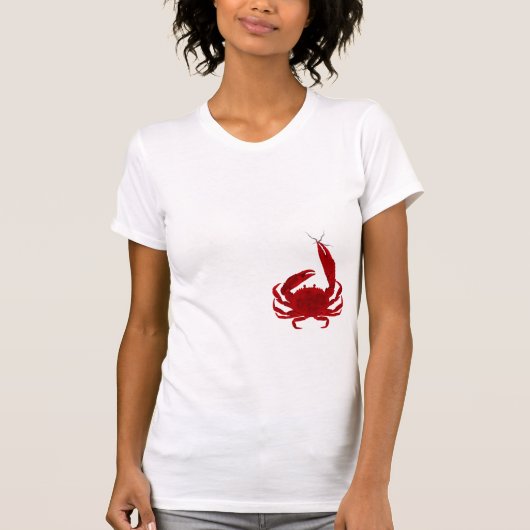 rode krab wraak t-shirt (Voorkant)