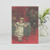 Rode Krampus Meisje Eetkamer Switch (Staand voorkant)