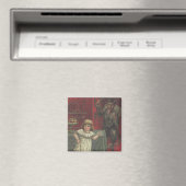 Rode Krampus Meisje Eetkamer Switch Magneet (Insitu (Vaatwasser))