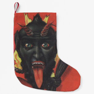 rode krampusschakelaar kleine kerstsok