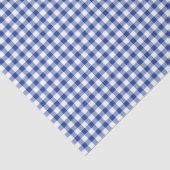 Rode kreeft blauw wit gingham preppy kustplezier tissuepapier (Detail)