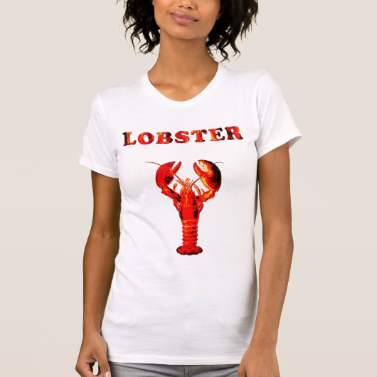 rode kreeft t-shirt (Voorkant)