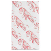  rode kreeft - waterverf klein cadeauzakje (Achterkant)