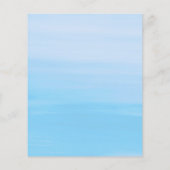 Rode kreeft zee budget Zomerfeest uitnodiging (Achterkant)