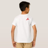 Rode kreeften Preppy Kustlocatie Reünie Kinder T-shirt (Achterkant volledig)