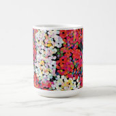 Rode kristallen bloemen koffiemok (Center)