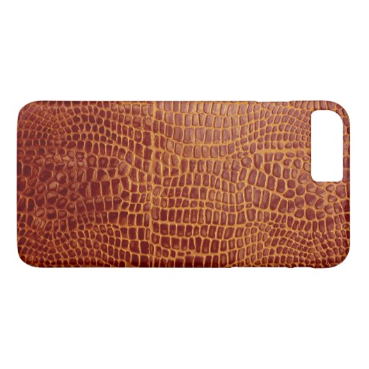 Rode krokodil Case-Mate iPhone case (Achterkant (Horizontaal))