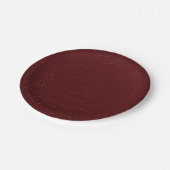 Rode krokodil huid print gelakt papieren bordje (Gekanteld)