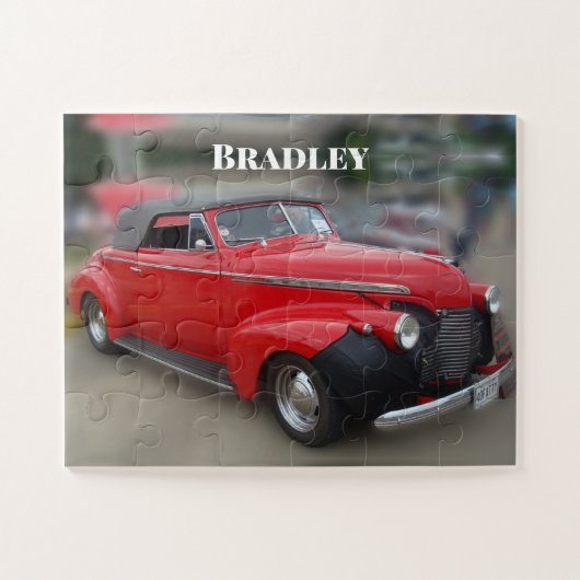 rode krokodille puzzel (Horizontaal)