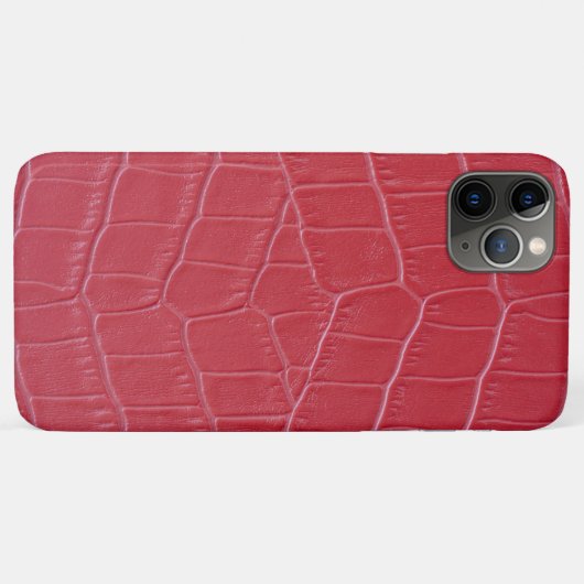 Rode krokodillen Afdrukken Case-Mate iPhone Case (Achterkant (horizontaal))