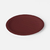 Rode krokodillen huidafdruk papieren bordje (Gekanteld)