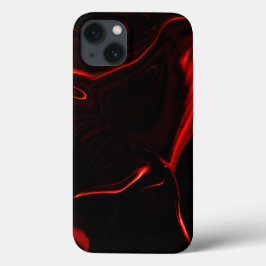 Rode krommen of golvingen in het rood donkerste. Case-Mate iPhone case