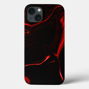Rode krommen of golvingen in het rood donkerste. Case-Mate iPhone case