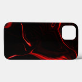 Rode krommen of golvingen in het rood donkerste. Case-Mate iPhone case (Achterkant (horizontaal))