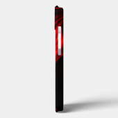 Rode krommen of golvingen in het rood donkerste. Case-Mate iPhone case (Achterkant / Links)