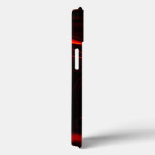 Rode krommen of golvingen in het rood donkerste. Case-Mate iPhone case (Achterkant / Rechts)