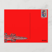 rode kruidentalk briefkaart (Achterkant)