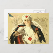 Rode Kruis Briefkaart (Voorkant / Achterkant)