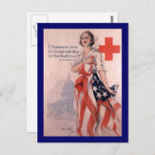 Rode Kruis Briefkaart (Voorkant / Achterkant)