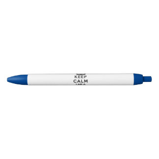 rode kruis kroon Keep Calm Ik ben een verpleegster Blauwe Inkt Pen