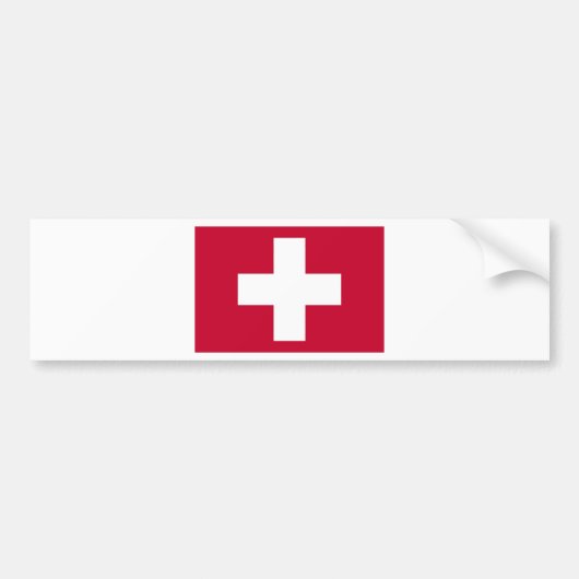 Rode Kruis Producten & Ontwerpen! Bumpersticker (Voorkant)