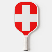 Rode-kruis Simble Pickle-ball Paddle (Achterkant)