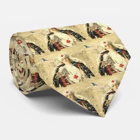 Rode Kruis Stropdas (Opgerold)