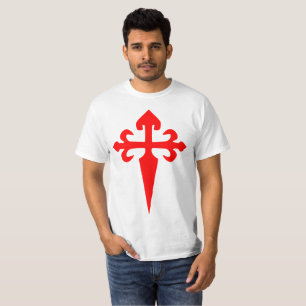 Rode Kruis van St. James T-shirt
