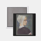 Rode Kruis Verpleegster door Theodor Grust Magneet (Voorkant / Achterkant)