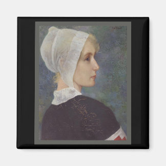 Rode Kruis Verpleegster door Theodor Grust Magneet