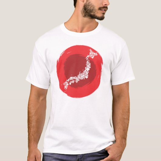 Rode Kruis voor Japan T-shirt (Voorkant)