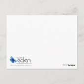 Rode kruisbessen, foto-briefkaart briefkaart (Achterkant)