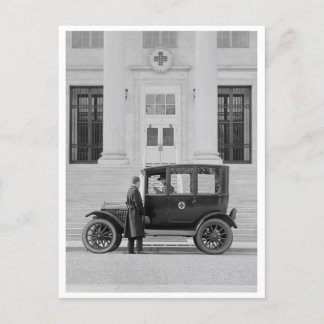 Rode kruiscoupon briefkaart