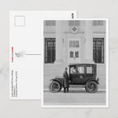 Rode kruiscoupon briefkaart (Voorkant / Achterkant)