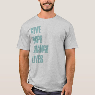 RODE KRUISDONATIE! GEEF HOPE VERANDERING LEVENS  T-SHIRT