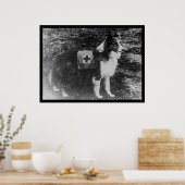 Rode Kruishond in Italië 1909 Poster (Keuken)