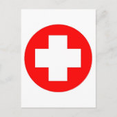 Rode Kruisproducten en -Design! Briefkaart (Voorkant)