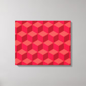Rode kubben canvas afdruk (Voorkant)