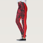 Rode kuit leggings (Links)