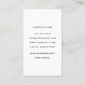 Rode Kus Vlek | Makeup Kwasten Visitekaartje (Achterkant)