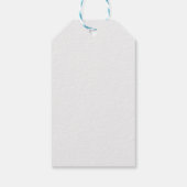Rode Kwast Hart Valentijnsdag Cadeaulabel (Achterkant)