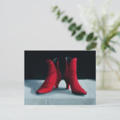 Rode Laarzen 1995 Briefkaart (Staand voorkant)