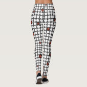 RODE LADYBUGS OP LEGGINGS (Achterkant)