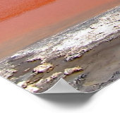 Rode lagune, Laguna Colorada in het poster van Bol (Hoek)