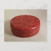 Rode lakdoos met pinda's, 1426-27 briefkaart (Voorkant)