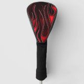 Rode lammeren golfheadcover (Voorkant)