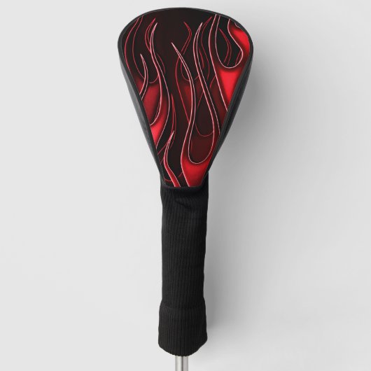 Rode lammeren golfheadcover (Voorkant)