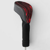 Rode lammeren golfheadcover (Schuin)