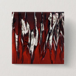 Rode lammeren vierkante button 5,1 cm